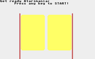 Slalom Event! atari screenshot